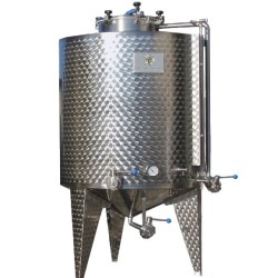 Fermentatore tronco conico inox professionale per birra