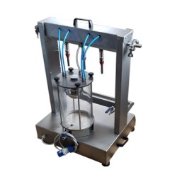 Bench-top 4-Nozzle Vacuum Filler | AgriStore Cosenza V. 2