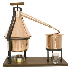 Distillatore-alambicco rame da litri 2,8