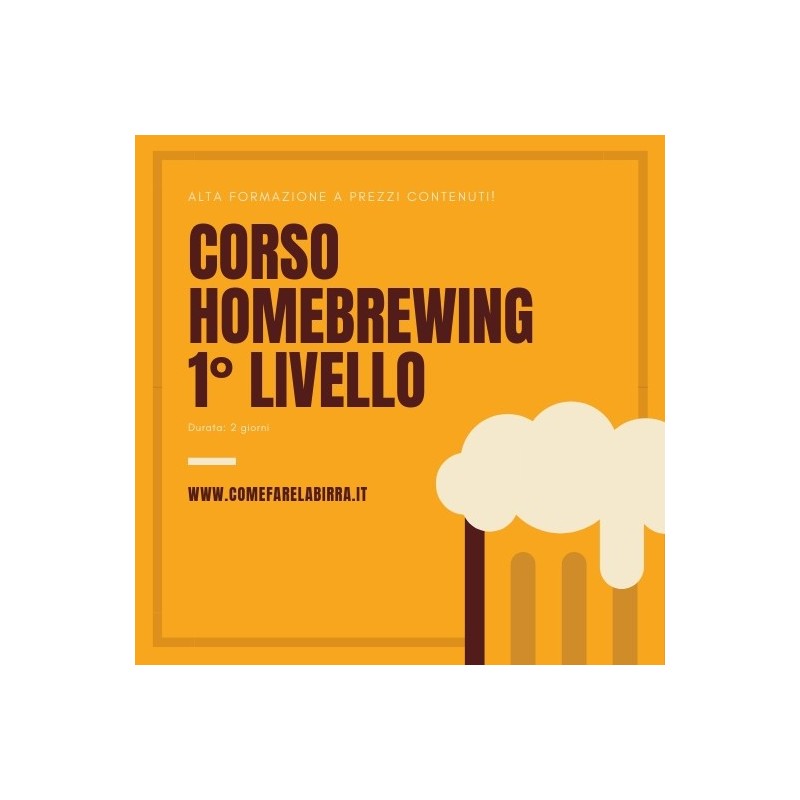 Corso Homebrewing I livello
