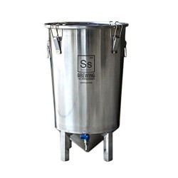 Fermentatore tronco conico inox da 23 lt