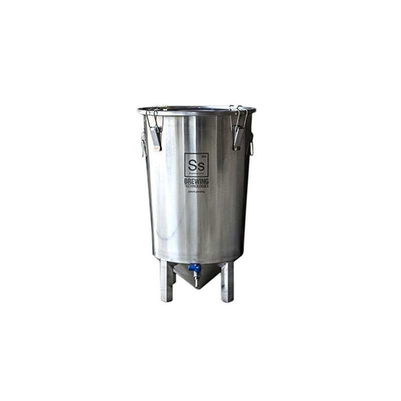 Fermentatore tronco conico inox da 23 lt
