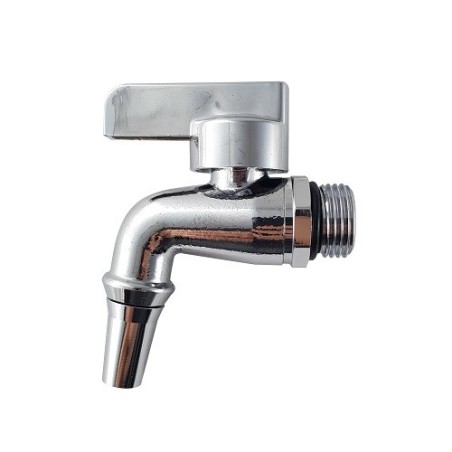 Rubinetto cromato da 1/2" con beccuccio
