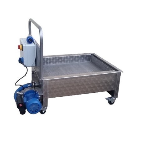 Vasca di raccolta automatica in acciaio inox