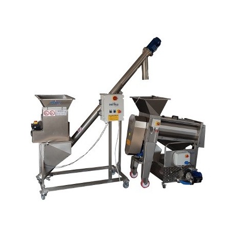 Vasca di raccolta automatica in acciaio inox