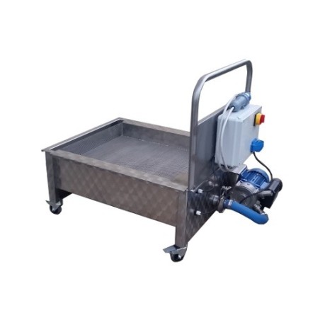 Vasca di raccolta automatica in acciaio inox