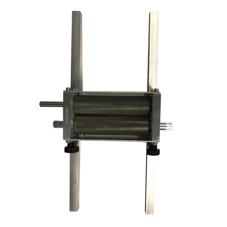 Mulino Manuale all grain con tramoggia in alluminio