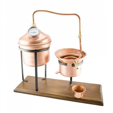 Distillatore-Alambicco a serpentina da 2 litri
