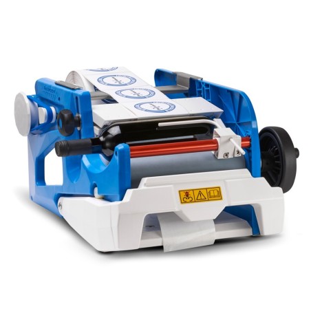 Etichettatrice manuale per bottiglie linea vivace