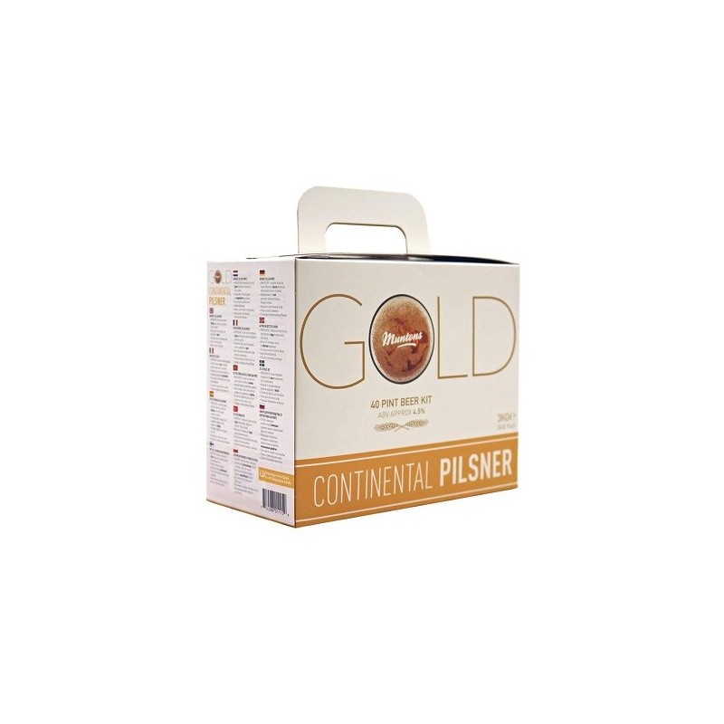 Malto per birra Muntons Continental Pilsner da 3 kg