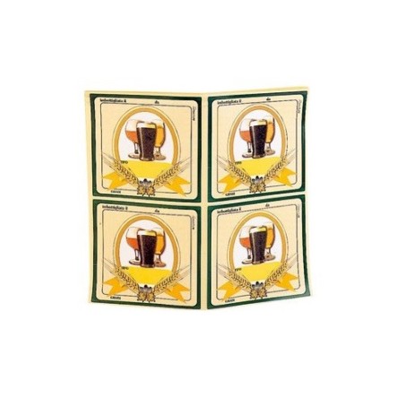 Etichette per bottiglie birra 100 pz
