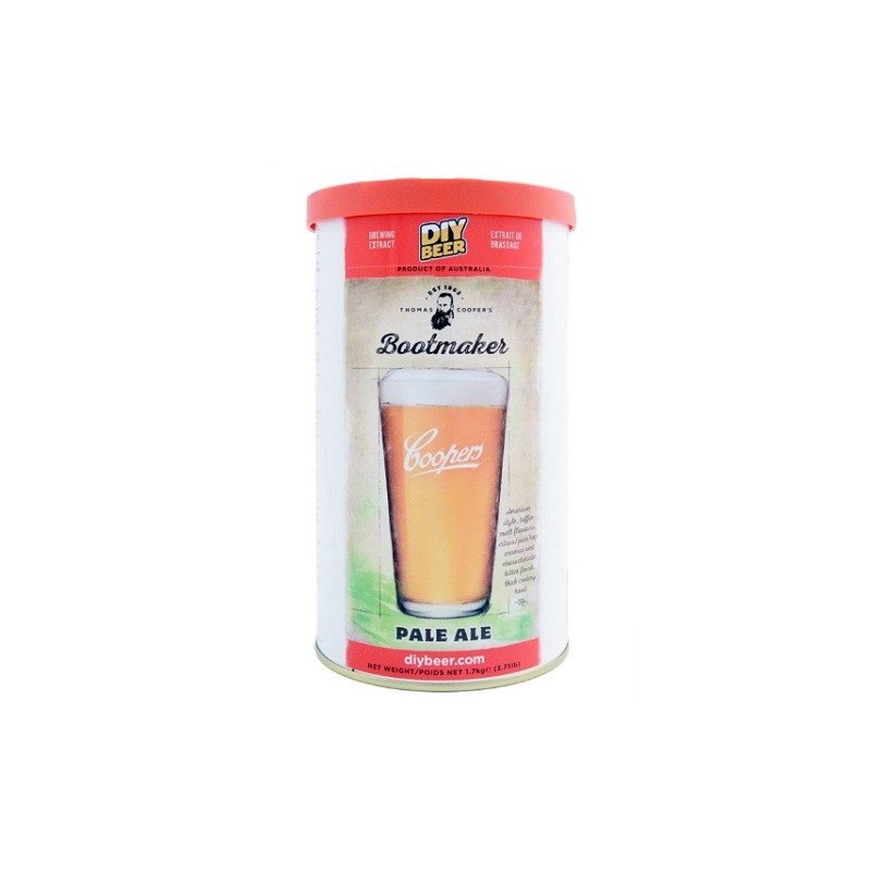 Malto per birra Coopers Bootmaker Pale Ale da kg 1,7