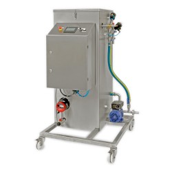 Pastorizzatore automatico per succhi di frutta