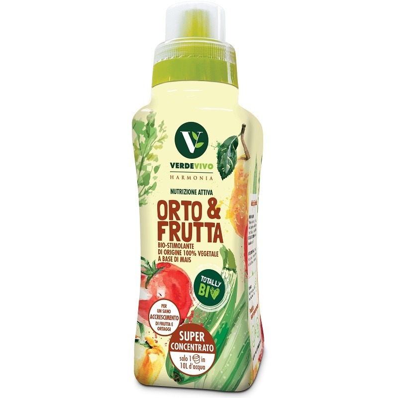 Biostimolante per orto e frutta a base di mais