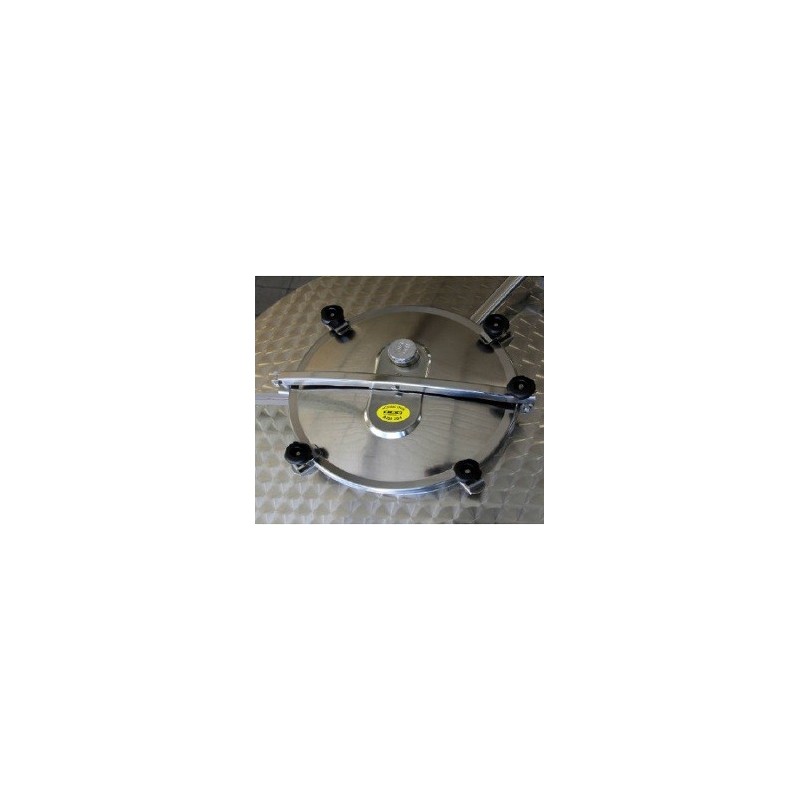 Fermentatore refrigerato inox per birra da 180 litri