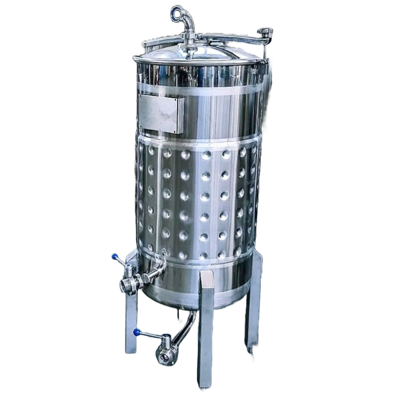 Fermentatore refrigerato inox per birra da 180 litri