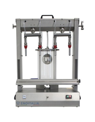 Bench-top 4-Nozzle Vacuum Filler | AgriStore Cosenza V.