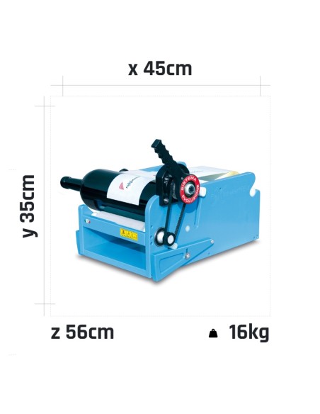 Manual Labeller for Magnum Bottles Ø up to 150 mm - Evolution