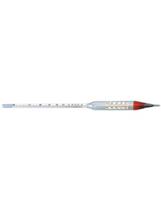 Alcolometro con termometro 35 cm