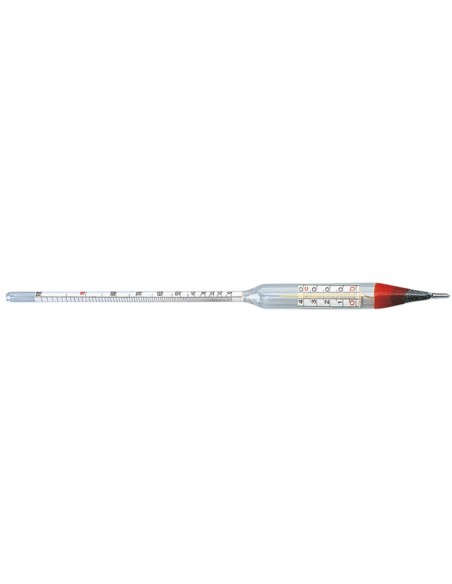 Alcohol Hydrometer with Thermometer - 35 cm | AgriStore C.