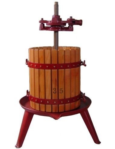 Torchio a Leva per Uva in Legno - Manuale | Agristore C.