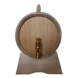 Botticella in legno di castagno da 1 litro