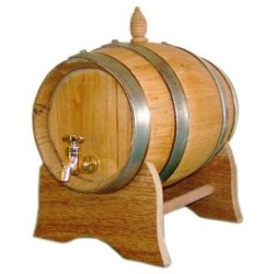 Botticella in legno di castagno da 3 litri