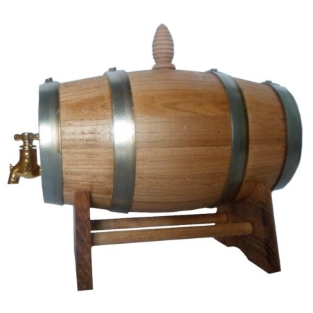 Botticella in legno di castagno da 5 litri