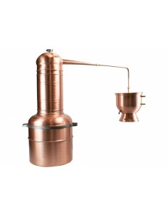Distillatore per oli essenziali a serpentina da 50 litri