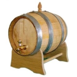 Botticella in legno di castagno da 5 litri
