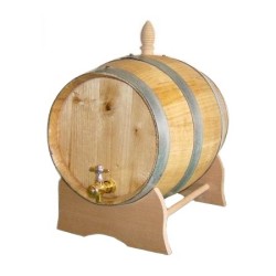 Botticella in legno di castagno da 15 litri