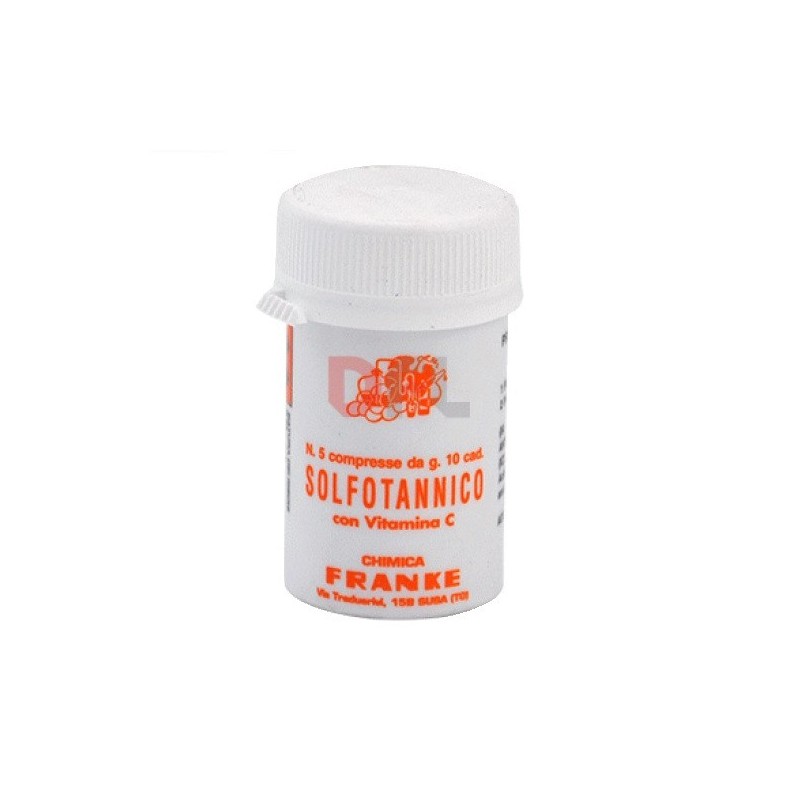 Solfotannico con vitamina C Franke da 7 pz