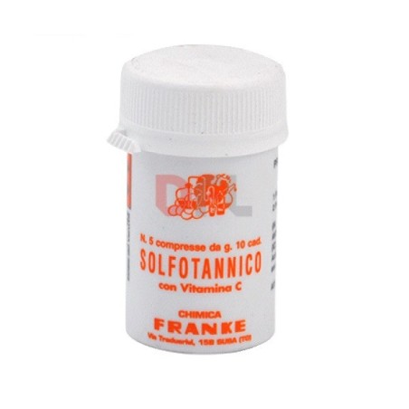 Solfotannico con vitamina C Franke da 7 pz