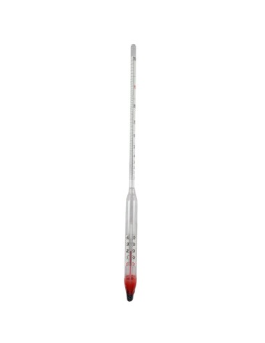 Alcolometro con termometro 35 cm