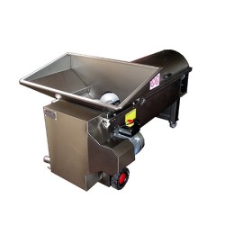 Diraspatrice centrifuga orizzontale inox con pompa da 60 a 120 q.li/h 2