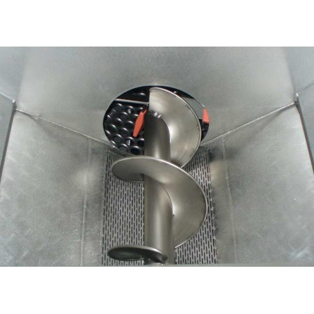 Diraspatrice centrifuga orizzontale inox con pompa da 60 a 120 q.li/h