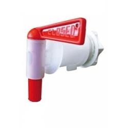 Rubinetto in plastica da 3/4 per fermentatori birra e taniche