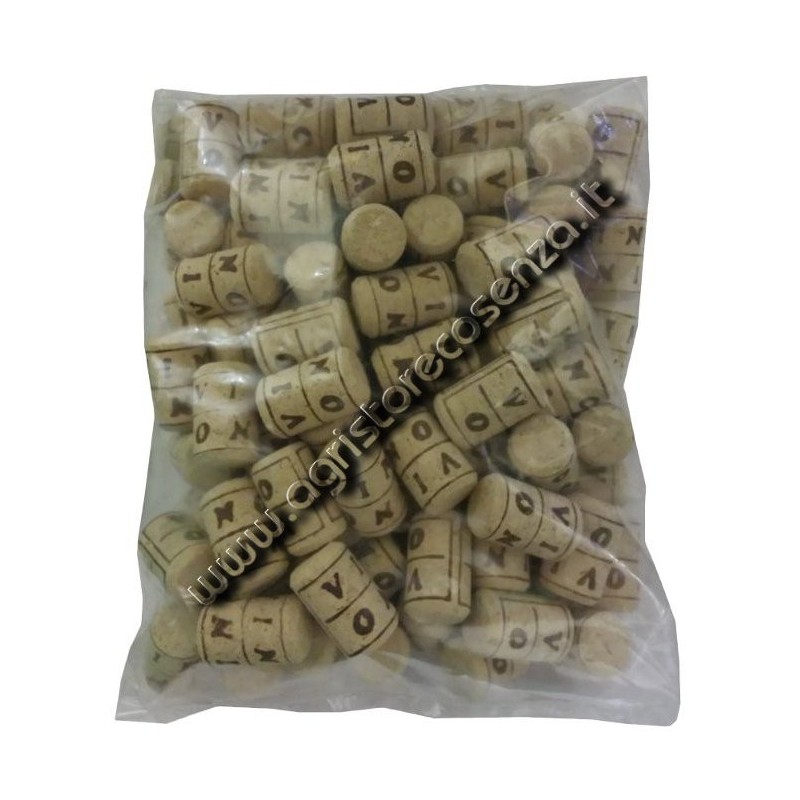 Tappi sughero agglomerato 24x38