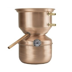 Distillatore-Alambicco Grappa modello a fungo da 3 litri