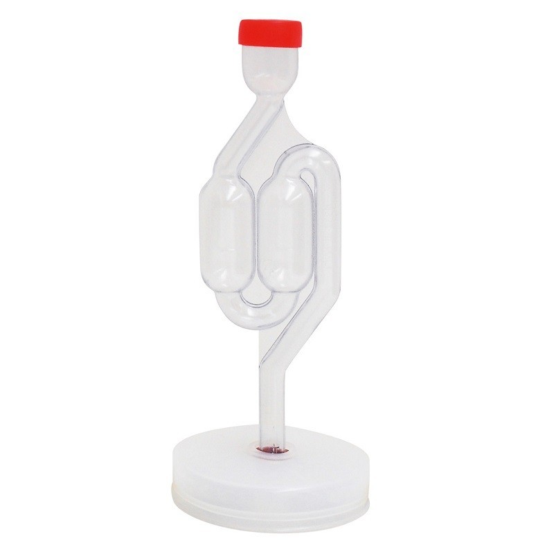 Minifermentatore Gorgogliatore 2 bolle con coperchio