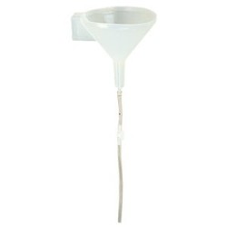 Imbuto da parete diametro 25 cm con tubo e rubinetto