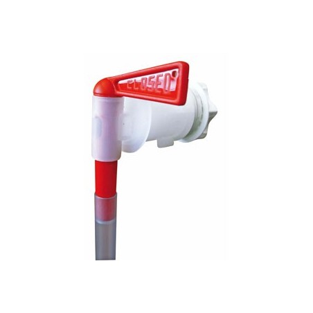 Rubinetto con prolunga trasparente cm.37 per birra