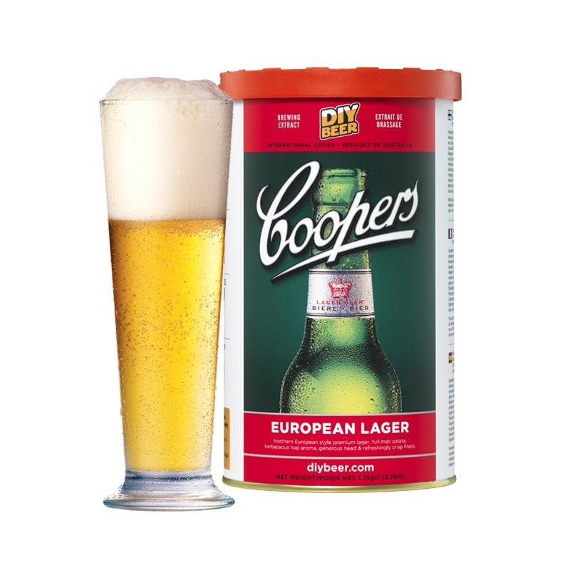 Malto per birra Coopers European Lager da kg 1,7