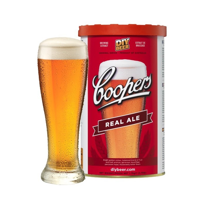 Malto per birra Coopers Real Ale da kg 1,7