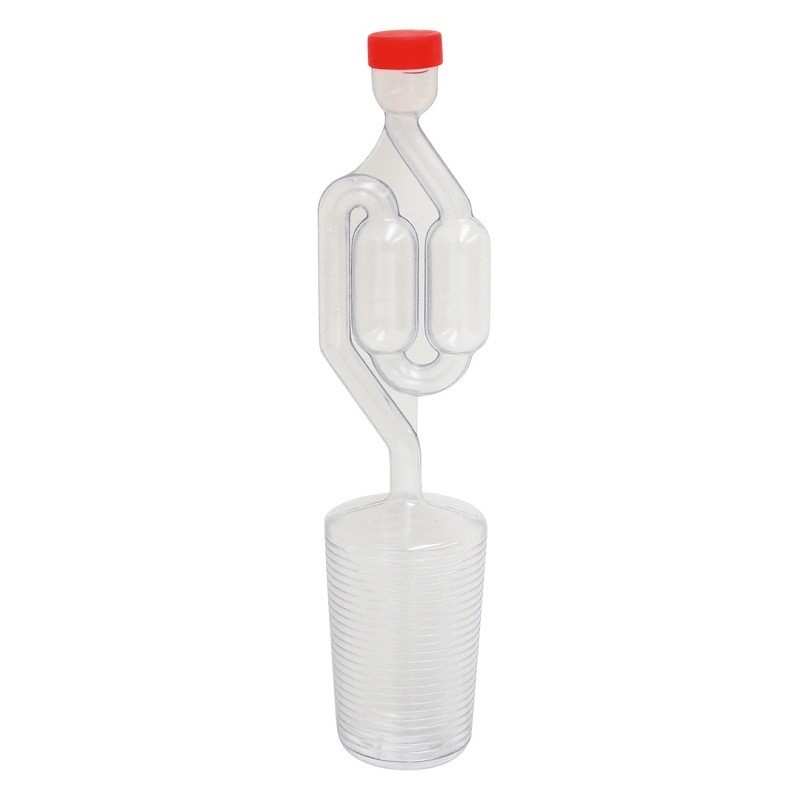 Minifermentatore Gorgogliatore 2 bolle tappo medio