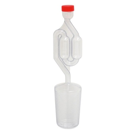 Minifermentatore Gorgogliatore 2 bolle tappo medio