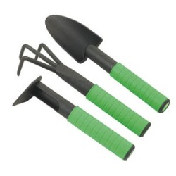 Set attrezzi giardinaggio in plastica