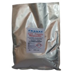 Metabisolfito di Potassio e224