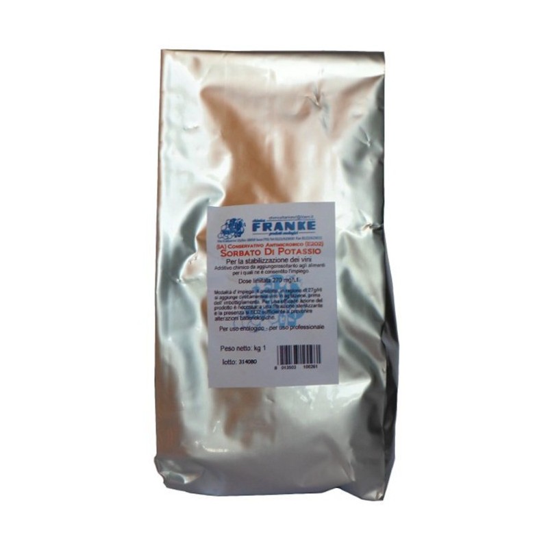 Sorbato di Potassio e202 da 1kg