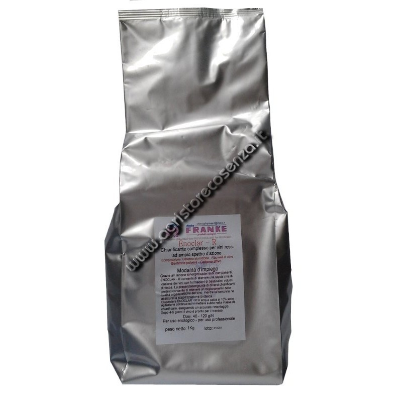 Chiarificante per vino rosso da 1 kg